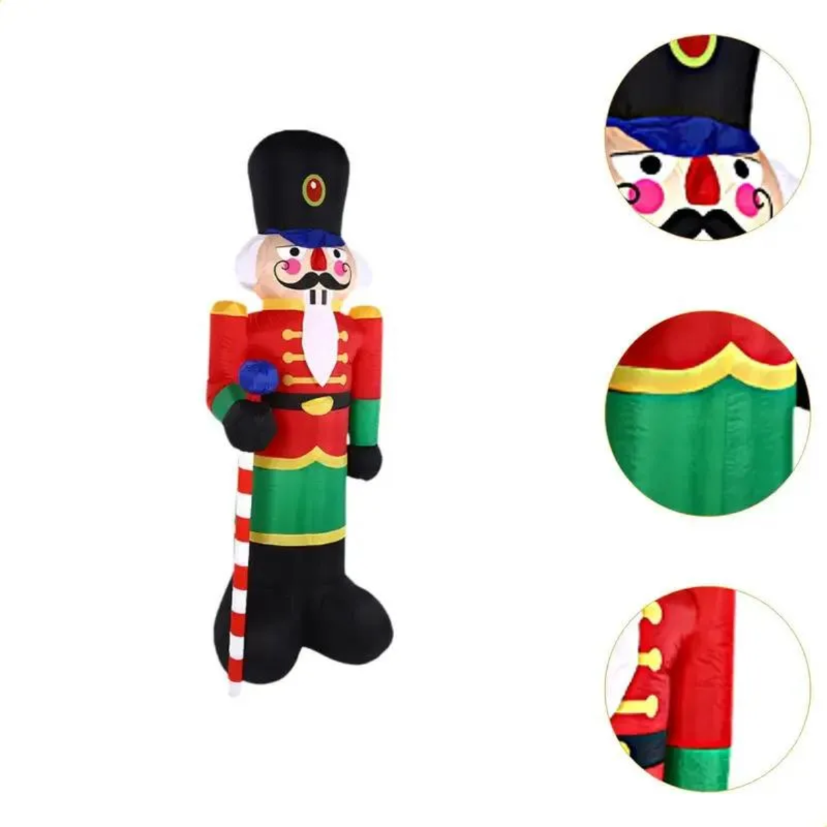 Miniatura 2 de Soldado Cascanueces Inflable Iluminado